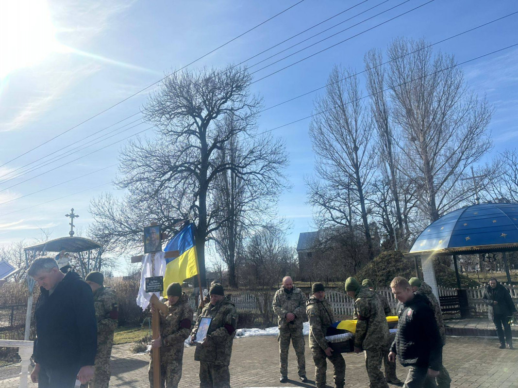 Життя обірвалося в січні 2025 року: на Волині попрощалися із загиблим воїном Валентином Зубком