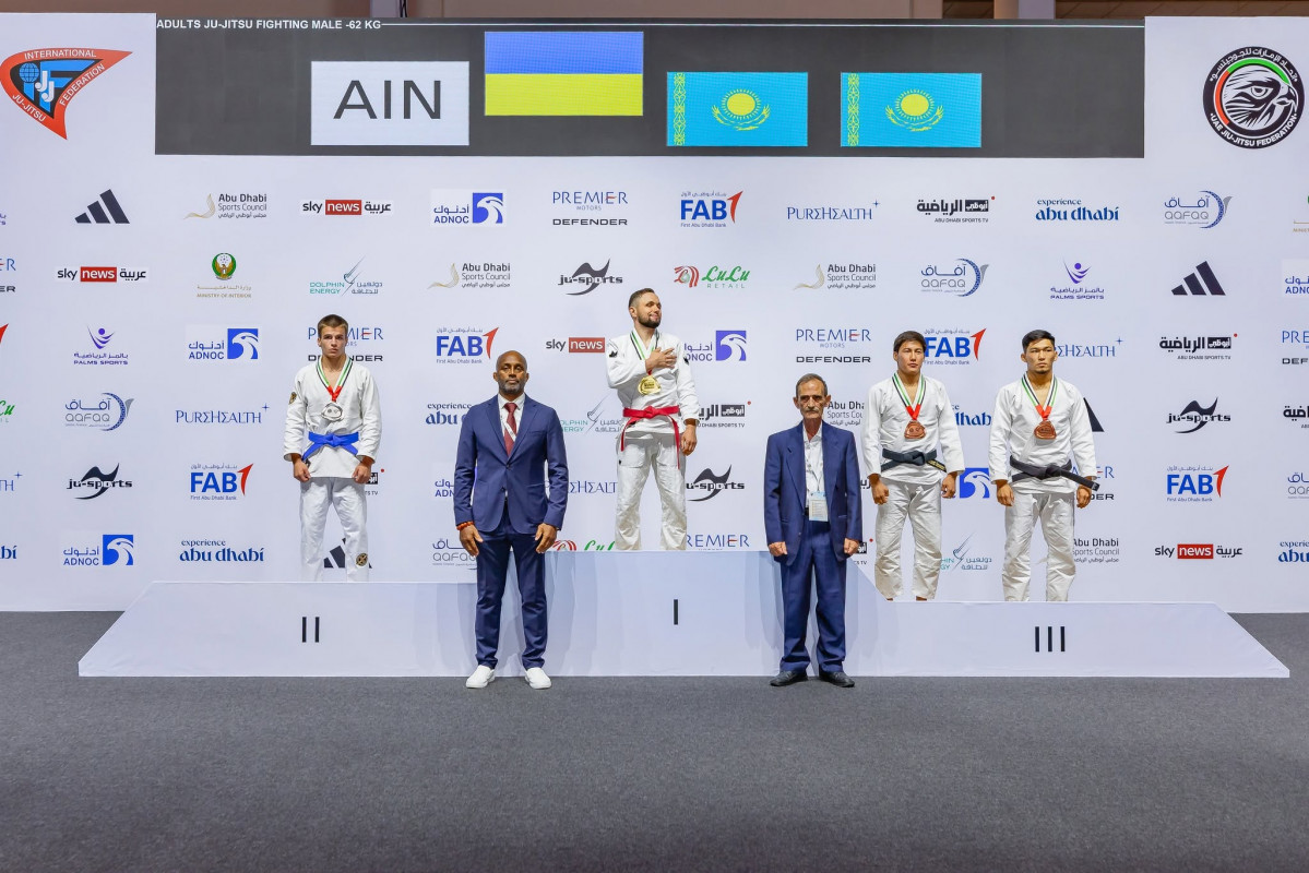 Прикордонник із Луцька вп’яте став чемпіоном світу з джиу-джитсу