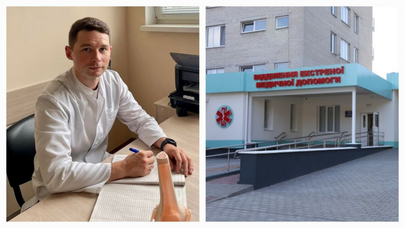«Ніколи не бажайте нам спокійної зміни»: лікар Антон Цалко розповів про будні в луцькому травмпункті