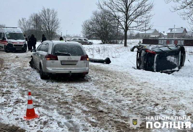 Семеро травмованих: 19-річний водій з Волині потрапив у ДТП на Львівщині