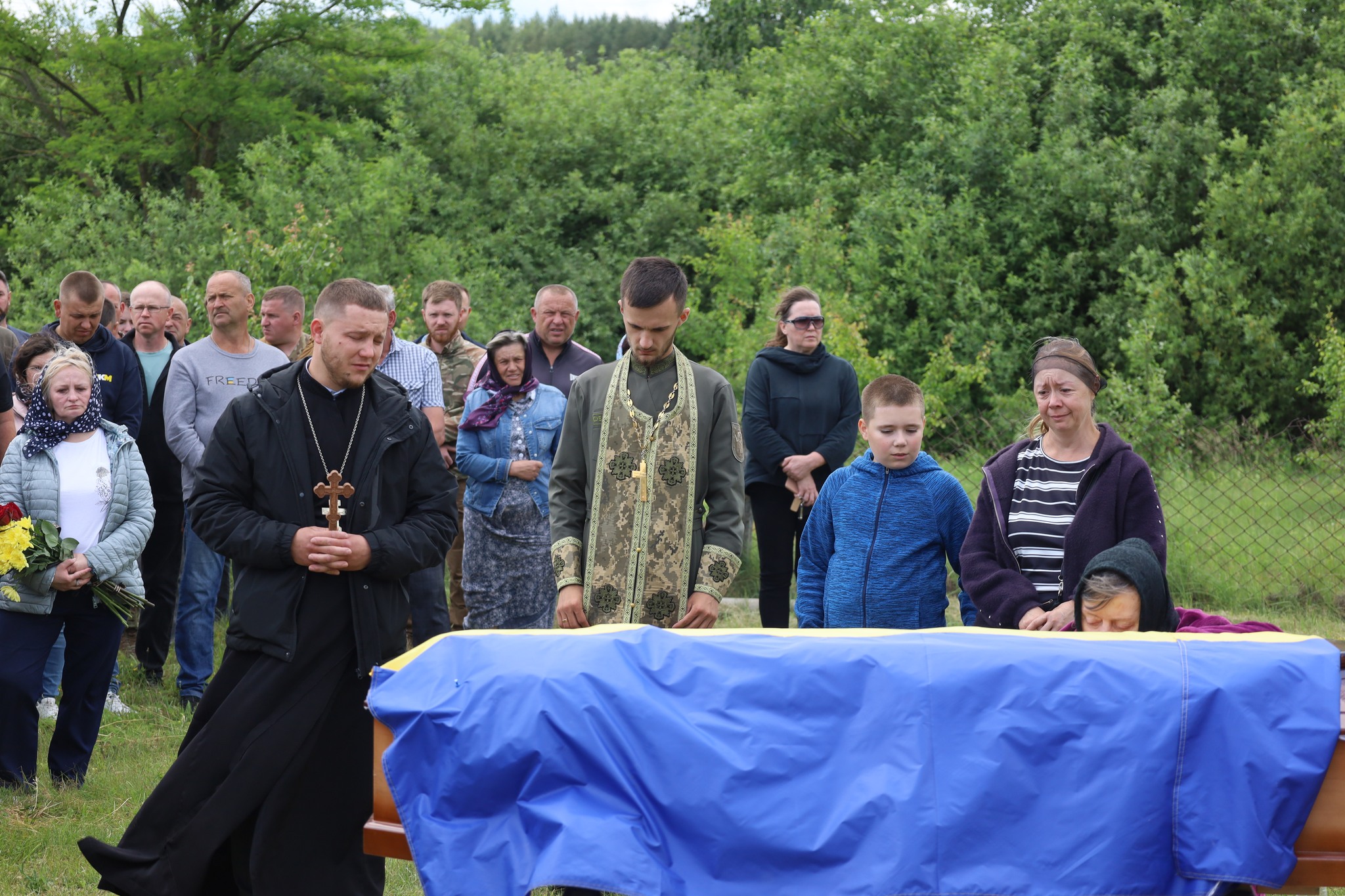 Загинув на Харківщині: волиняни попрощались з Героєм Василем Сущиком
