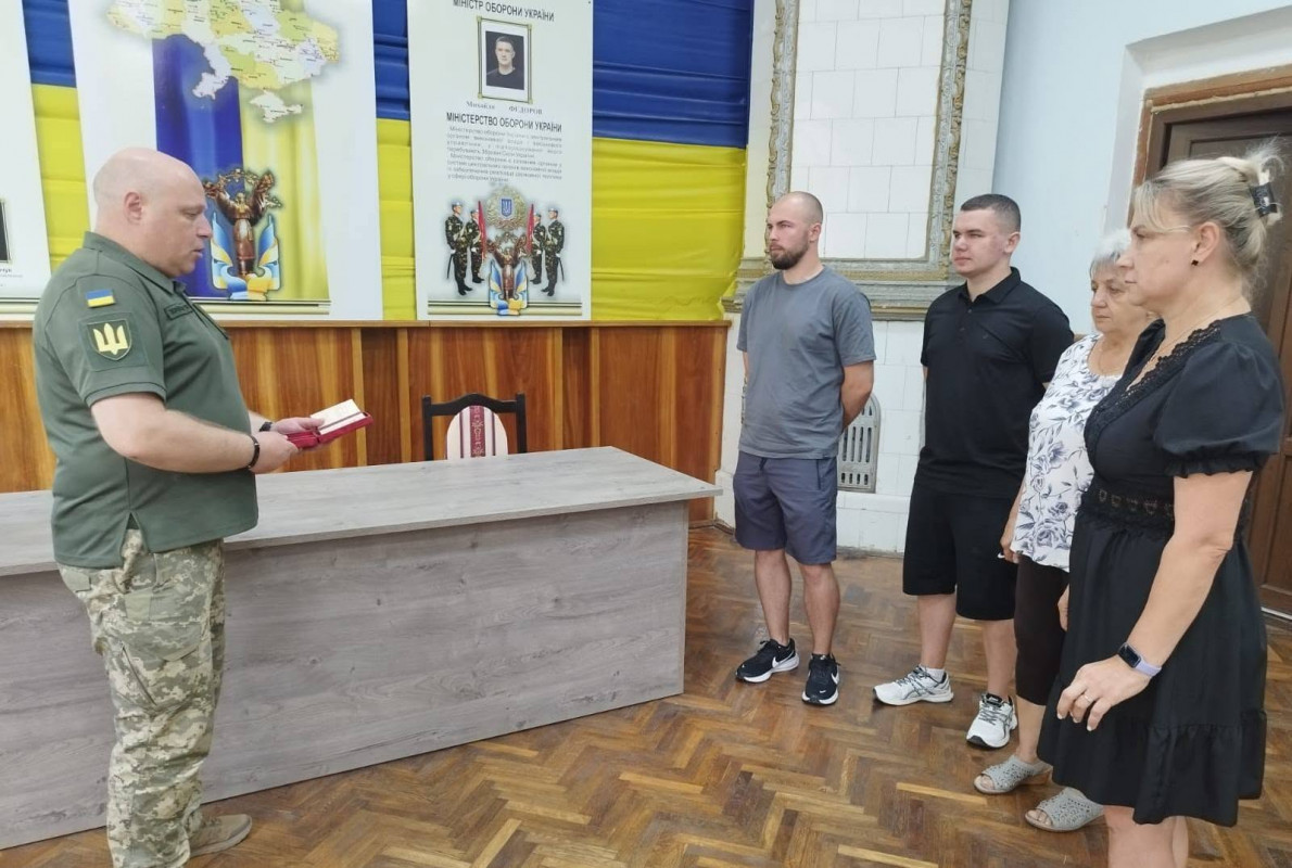 Захисника з Волині Олександра Денисюка посмертно нагородили орденом