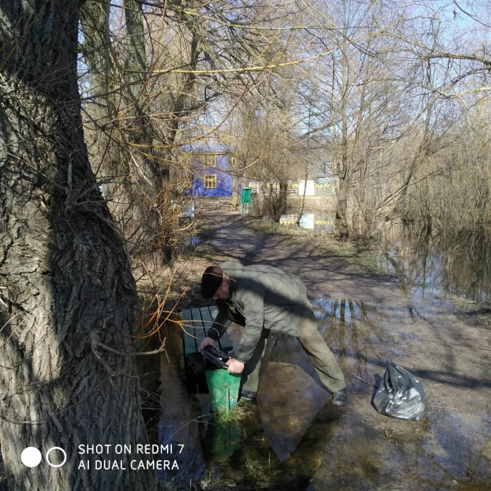 Природоохоронці прибирали сміття з берегів Прип’яті, Стоходу та озера Люб’язь