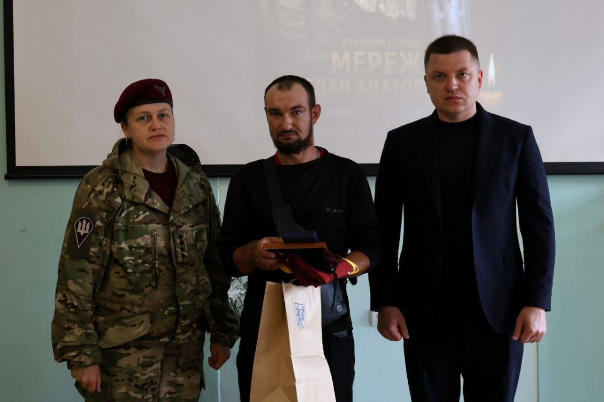 На Волині родинам полеглих захисників і військовополоненого бійця вручили нагороди