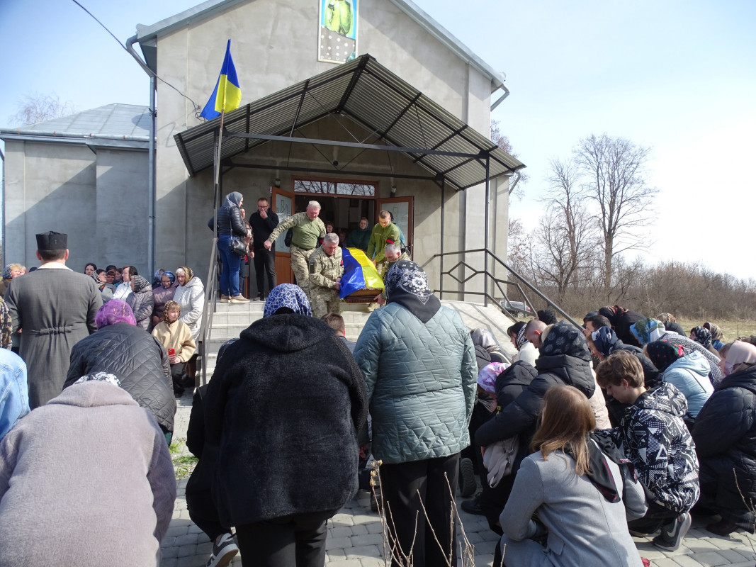 На Волині попрощалися з Героєм Олександром Слебіком