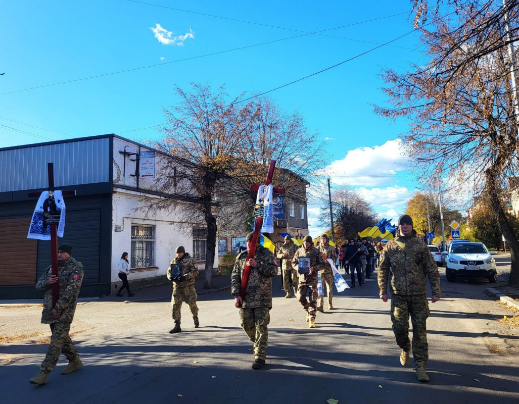 Дві втрати в одній громаді: на Волині попрощалися із Героями Олегом Подліпінським та Романом Рибчуком