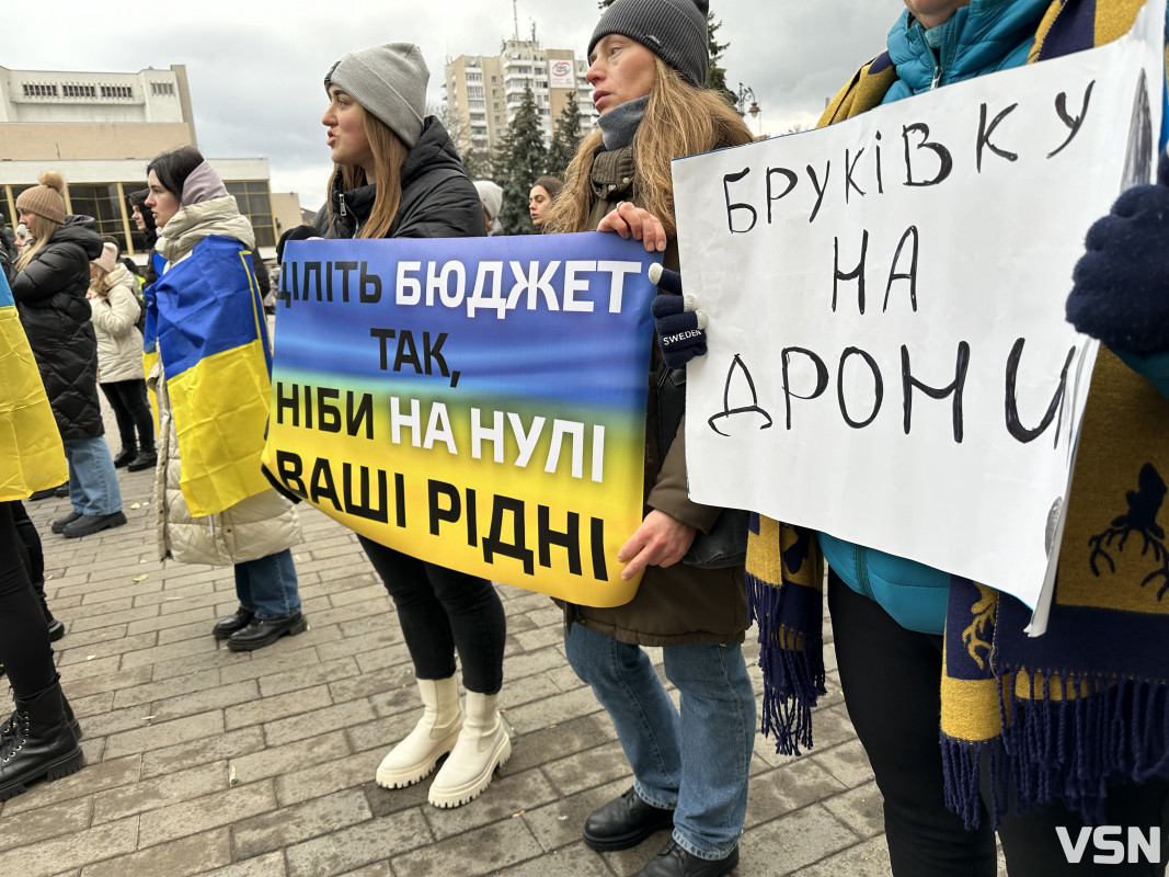 «Гроші на ЗСУ»: в Луцьку відбувся марш протесту