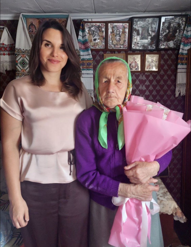 Її любов - у серцях дітей, онуків і правнуків: Ярина Нікончук з Волині відзначила 90-річчя