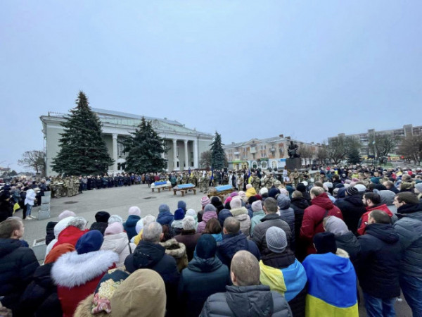 На Волині зустріли тіла чотирьох загиблих Героїв