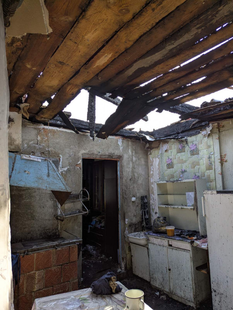 Пожежа на Волині залишила родину без житла. Потрібна допомога