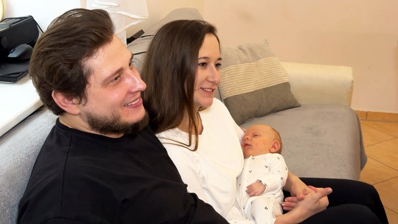 У ветерана війни, який одружився з медикинею під час лікування у Луцьку, народився син