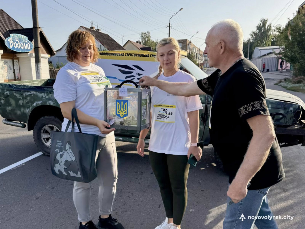«Шаную воїнів, біжу за героїв України»: у місті на Волині на благодійному заході зібрали гроші для ЗСУ