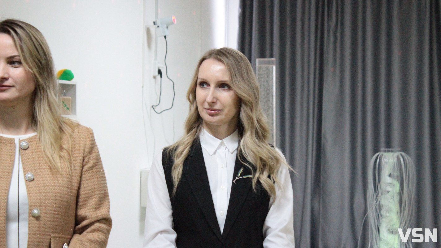 Благодійний фонд AVESTERRA створив на Волині сучасну сенсорну кімнату для реабілітації дітей