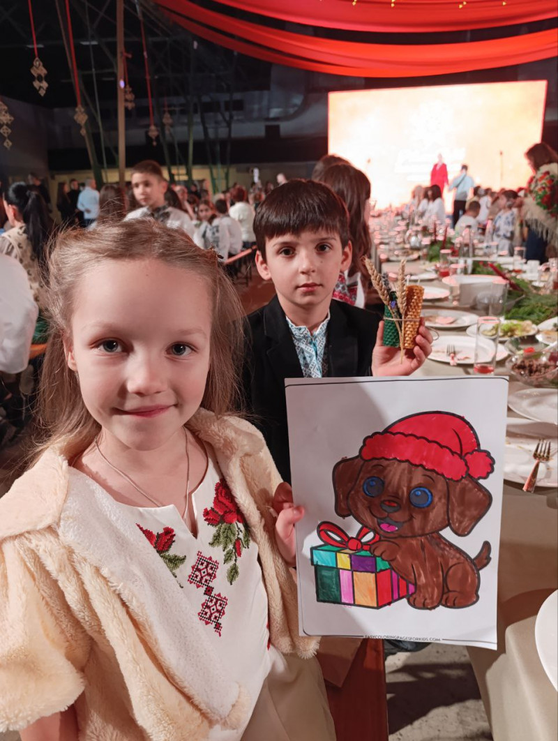 Родини з Волині взяли участь у наймасштабнішій різдвяній вечері в Києві