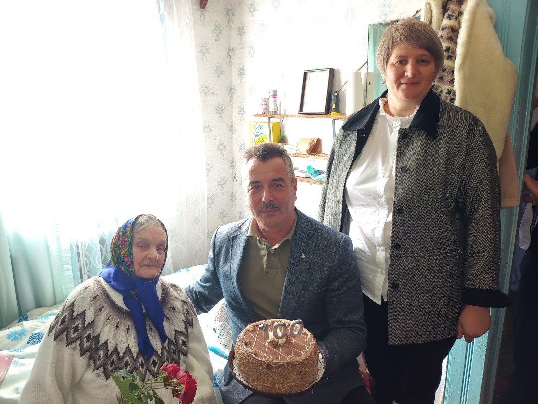Волинянка відзначила 100-річний ювілей