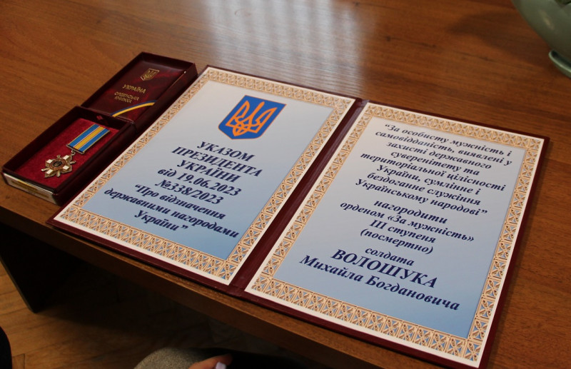 Один з найкращих бійців «Азову»: 20-річного Героя з Волині посмертно нагородили орденом «За мужність»