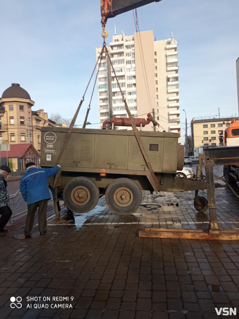 В одне з найбільших укриттів на Волині благодійники передали потужний генератор