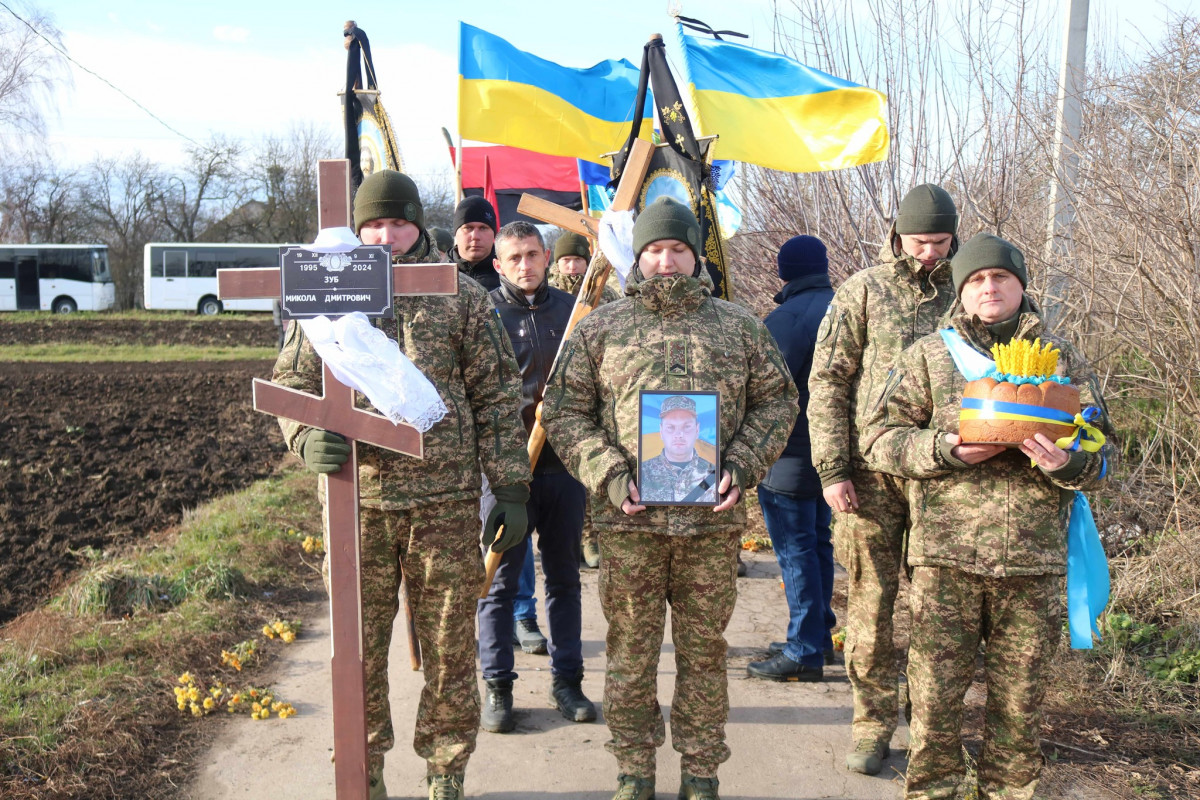 Навіки 28-річний: на Волині попрощались з Героєм Миколою Зубом