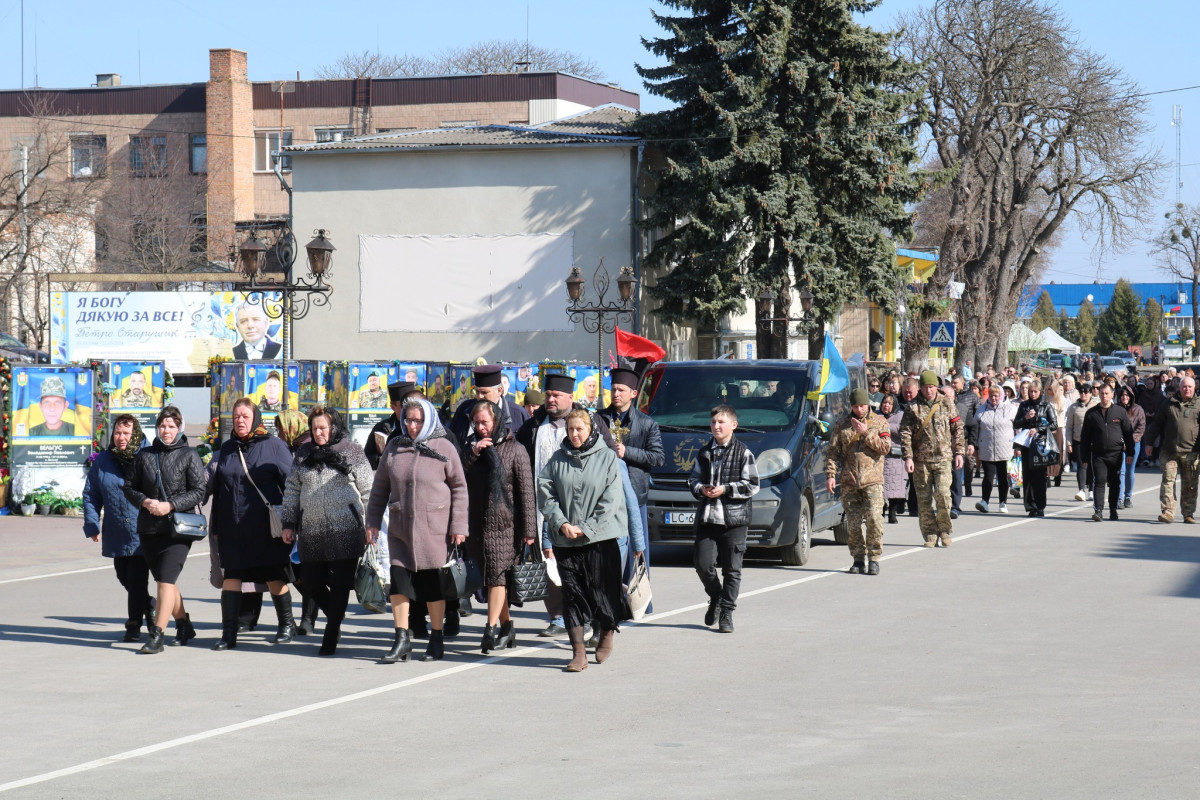 Загинув наприкінці грудня 2024 року: на Волині попрощалися з Героєм Андрієм Мацеруком