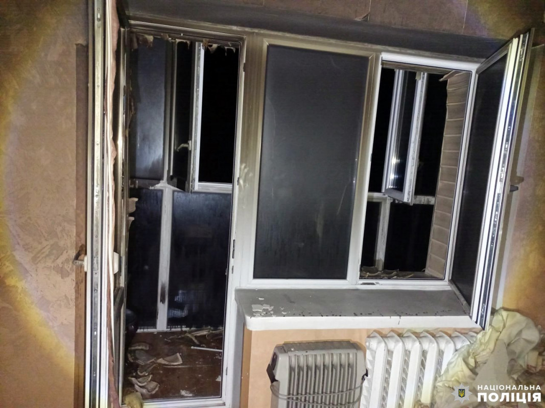 Лучанин підпалив квартиру дружини. Фото