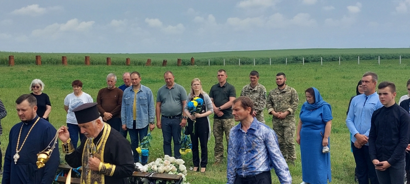 Загинув на Луганщині: на Волині відкрили меморіальну дошку на честь полеглого Героя