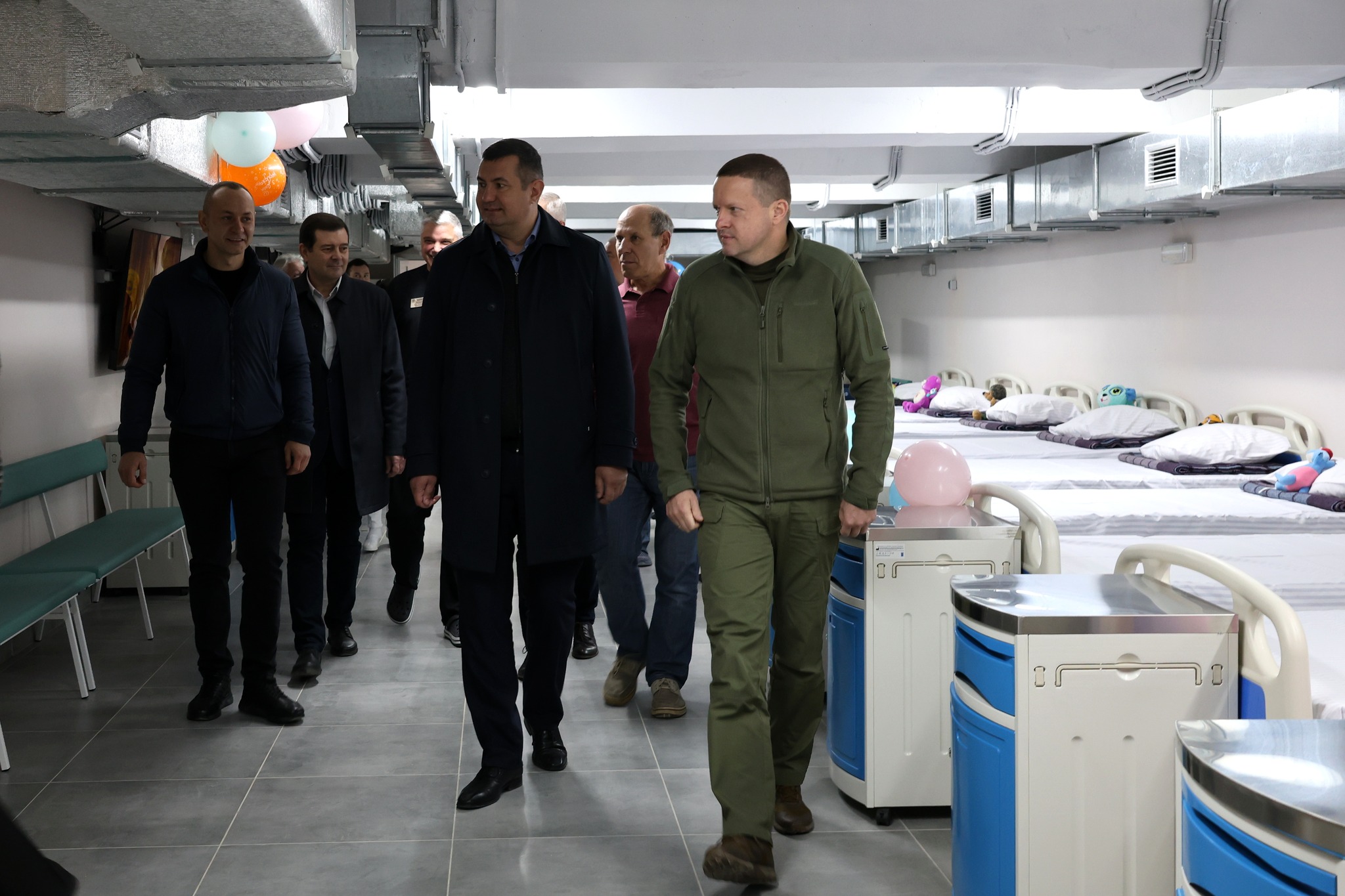 У Волинській обласній дитячій лікарні за 21 млн грн облаштували сучасне укриття на 150 пацієнтів