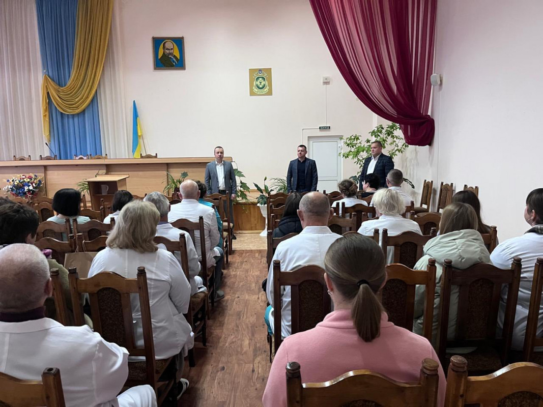 У місті на Волині представили нового керівника територіального медоб’єднання
