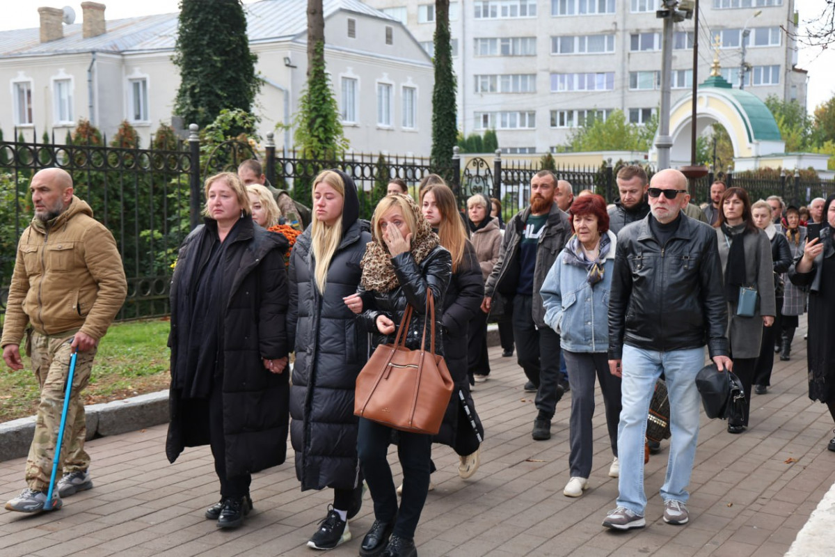 У Луцьку попрощалися з 30-річним добровольцем Владиславом Драганчуком