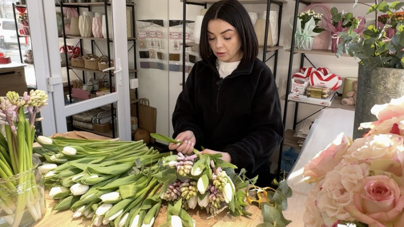 Із банківської справи — у світ квітів: історія флористки з Луцька, яка змінила професію після декрету