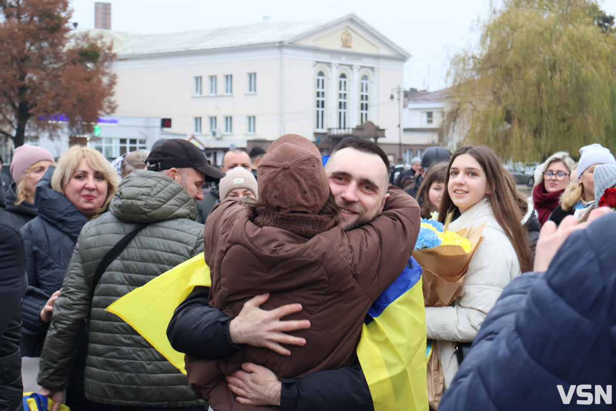 1270 днів полону: у Луцьку зустріли захисника Владислава Григорчука