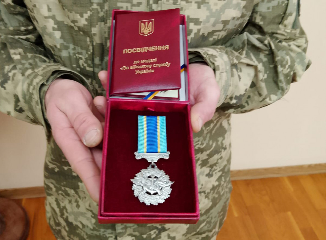 Прикордонник Волинського загону отримав державну нагороду