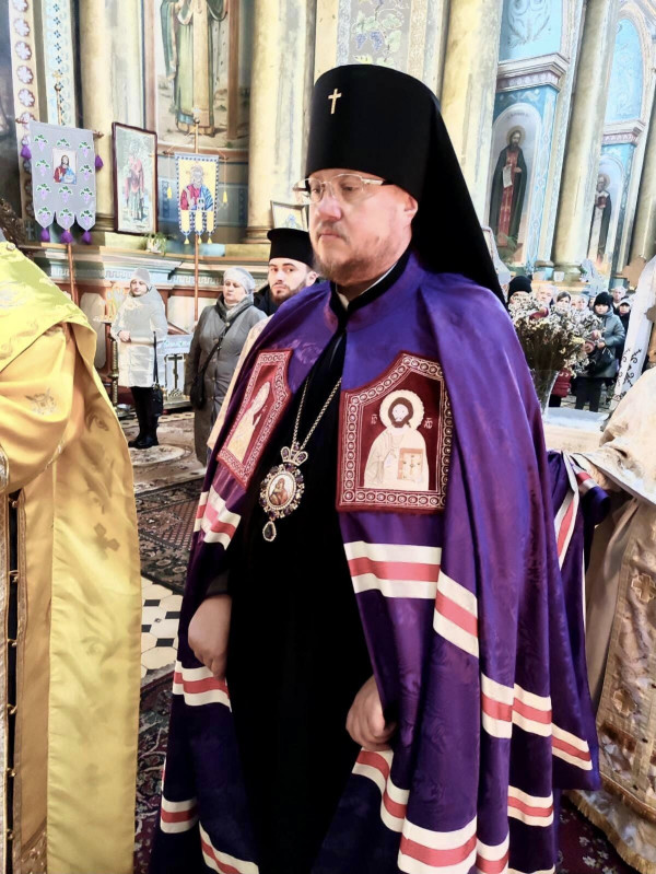 Молився за перемогу України: нещодавно призначений архієпископ з Волині провів богослужіння