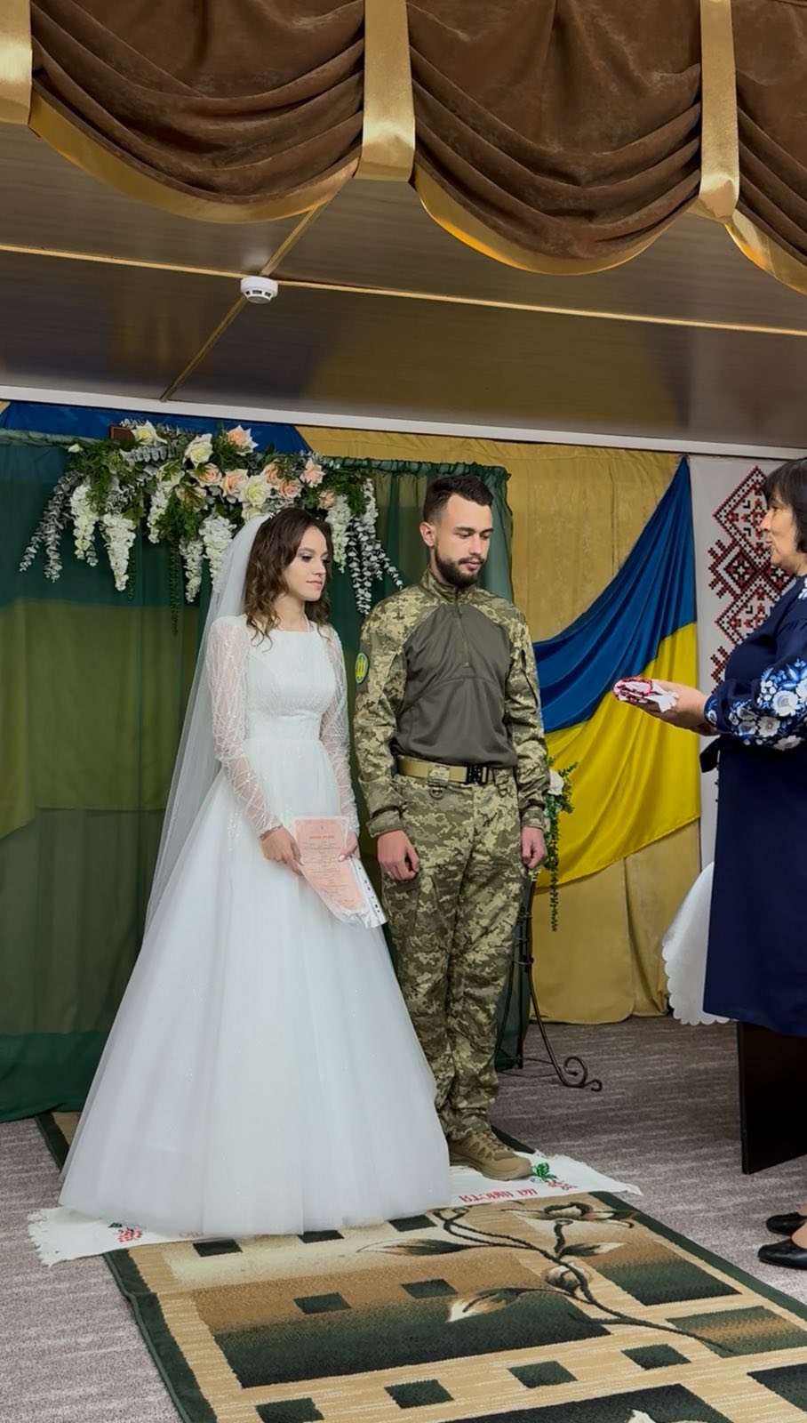 Війна коханню не завада: на Волині одружився військовий