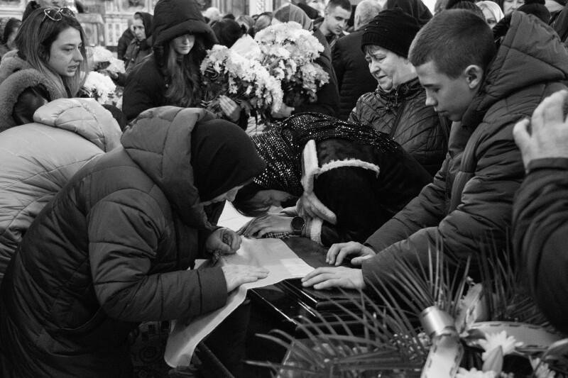 Три прощання в один день: у Луцьку віддали останню шану полеглим на війні Героям