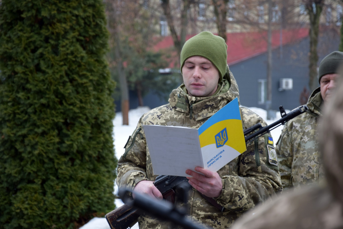 Новобранці Волинського прикордонного загону офіційно приєдналися до строю