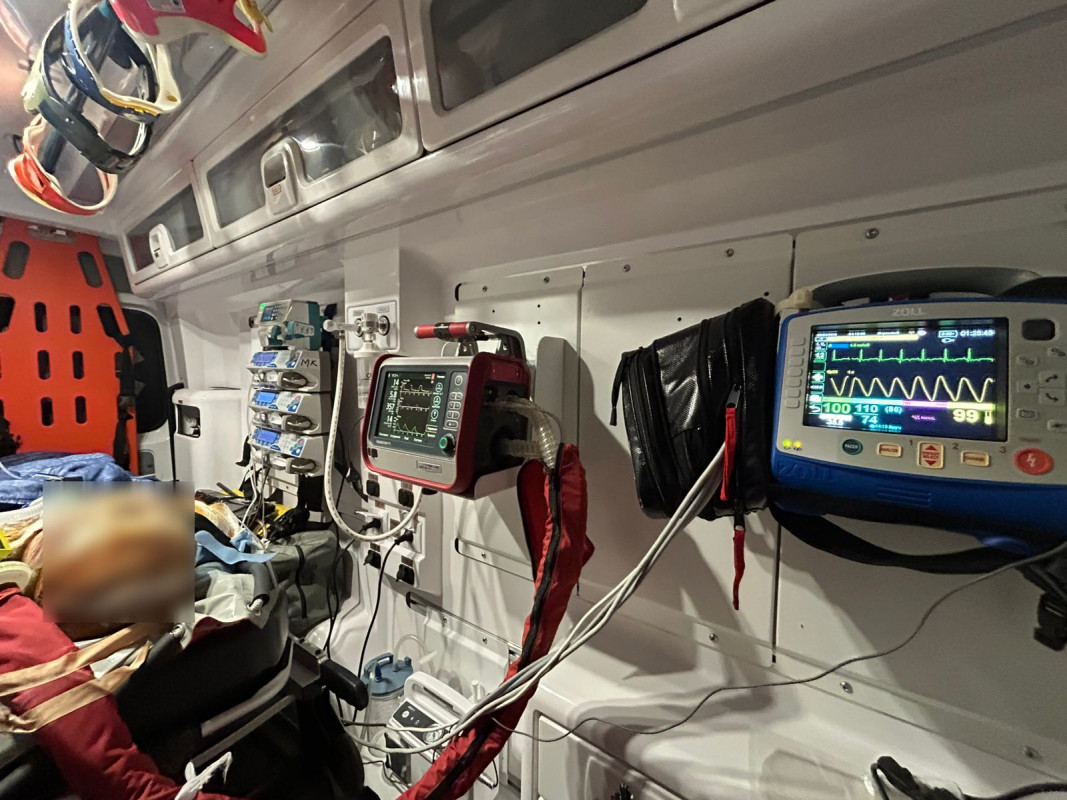 Понад 43% опіків тіла: медики Волині успішно транспортування критичного пацієнта до Польщі