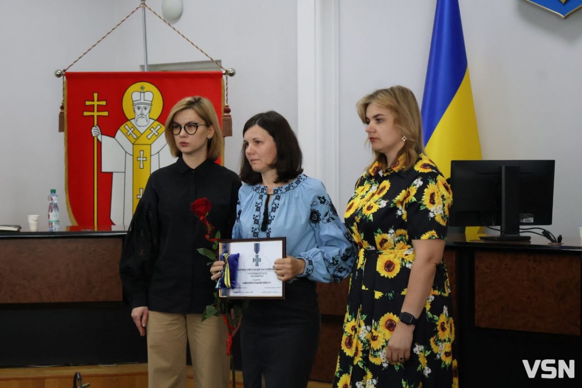 За мужність та героїзм у боях: у Луцьку вручили посмертні нагороди сім’ям загиблих Героїв