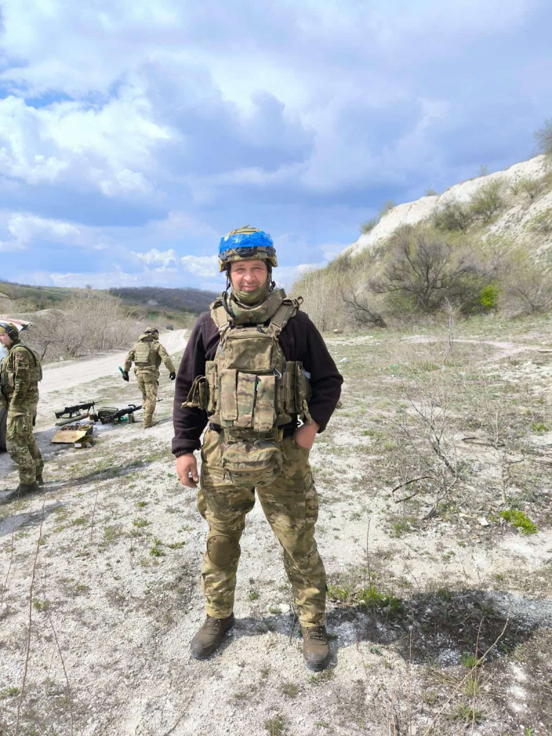 «Не вагався жодної хвилини»: історія волинського поліцейського, який майже два роки на фронті