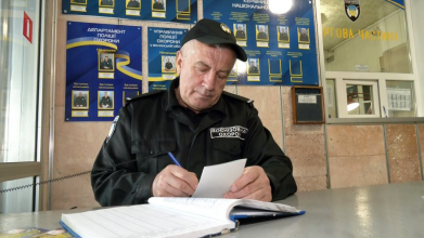 Скільки учасників бойових дій працюють в поліції охорони Волині