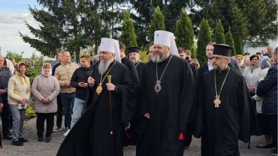 На Волинь приїхав Предстоятель ПЦУ Митрополит Епіфаній: перші фото