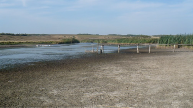зниження рівня води у річках на Волині