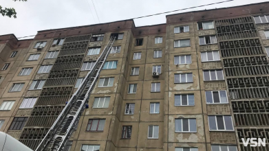 Повідомили про стан постраждалого від пожежі у багатоповерхівці в Луцьку
