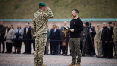 «За мужність та відвагу»: Зеленський нагородив відзнакою Волинський прикордонний загін