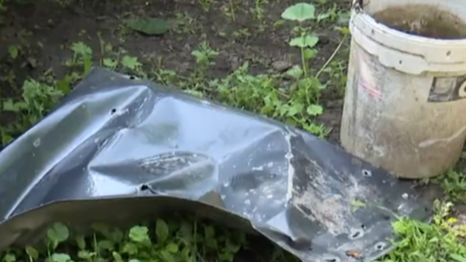 Господар кинувся гасити полум’я, а за ним — вівчарка: наслідки обстрілів у селах під Луцьком