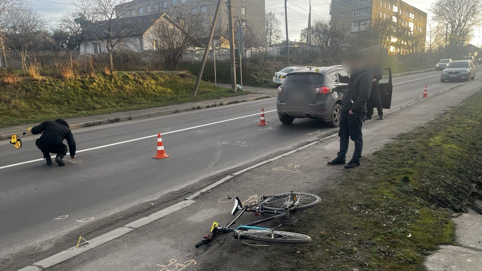 У Луцькому районі водійка наїхала на велосипедиста, він у лікарні