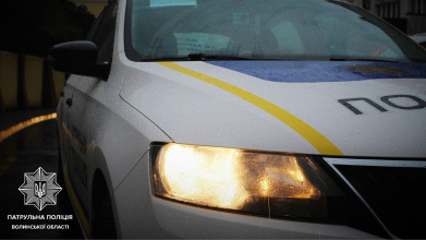 На Волині п’яний водій серед ночі «наїздив» на 17 тисяч штрафу