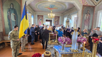На Волині попрощалися із загиблим на Донеччині захисником Сергієм Гальцовим