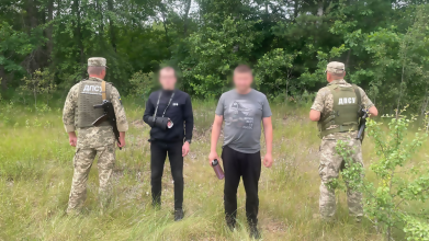На Волині затримали двох чоловіків, які намагалися нелегально перейти кордон
