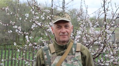 14 років присвятив прикордонній службі: воїн з Волині служить на сході України