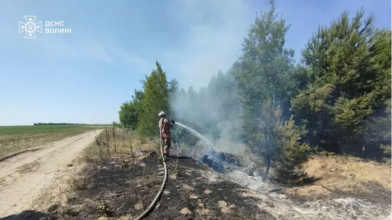 На Волині матір оштрафували через пожежу, яку спричинив її 6-річний син